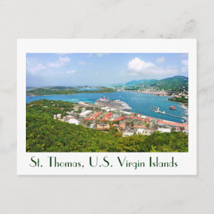St. Thomas, Amerikaanse Maagdeneilanden Briefkaart