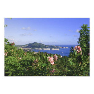 St. Thomas, Amerikaanse Maagdeneilanden. Charlotte Foto Afdruk
