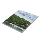 St. Thomas, Amerikaanse Maagdeneilanden Tegeltje (Zijkant)