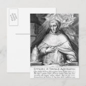 St. Thomas Aquinas Briefkaart (Voorkant / Achterkant)