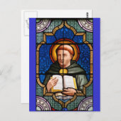 St. Thomas Aquinas Briefkaart (Voorkant / Achterkant)