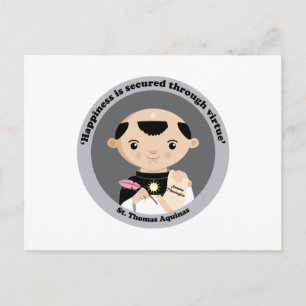 St. Thomas Aquinas Briefkaart