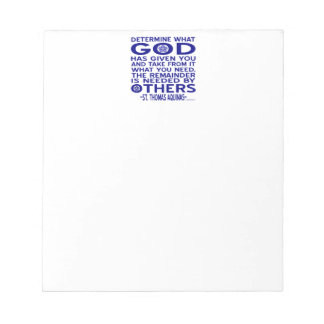 St. Thomas Aquinas citaat Notitieblok