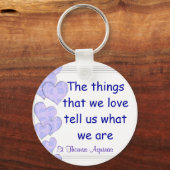 St Thomas Aquinas sleutelhanger (Voorkant)