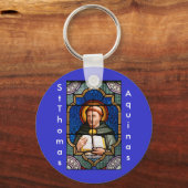 St. Thomas Aquinas Sleutelhanger (Voorkant)