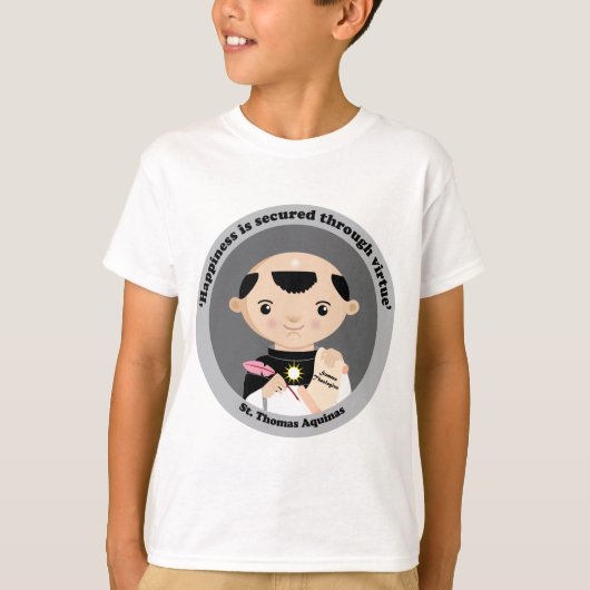 St. Thomas Aquinas T-shirt (Voorkant)