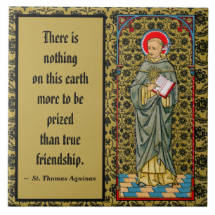 St. Thomas Aquinas (VVP 003) Tegeltje