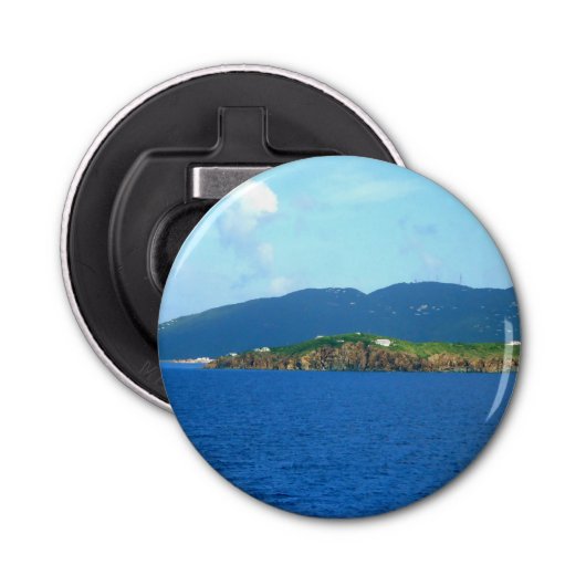 St. Thomas Arrival Button Flesopener (Voorkant)