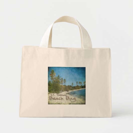 St. Thomas Beach Bag Mini Tote Bag (Voorkant)