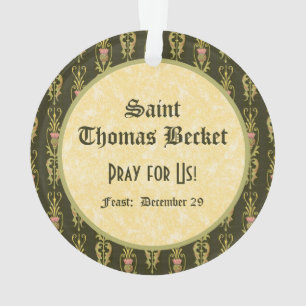 St. Thomas Becket avec épée dans la mitre (P 005)