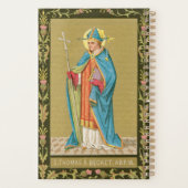 St. Thomas Becket avec épée en mitre (P 005) (Dos)