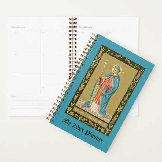 St. Thomas Becket avec épée en mitre (P 005) (Devant avec enveloppe)