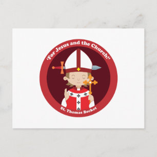 St. Thomas Becket Briefkaart
