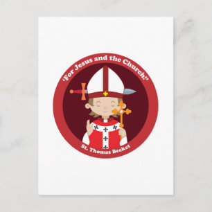 St. Thomas Becket Briefkaart