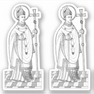 St. Thomas Becket Holding a Sword (M 033) Sticker