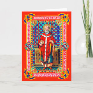 St. Thomas Becket in Red Chasuble (K 34) Kaart