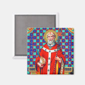 St. Thomas Becket in Red Chasuble (K 34) Magneet (Voorkant / Achterkant)