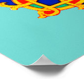 St. Thomas Becket in Red Chasuble (K 34) Poster (Hoek)