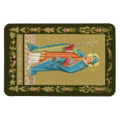 St. Thomas Becket met zwaard in Miter (P 005) Magneet (Horizontaal)