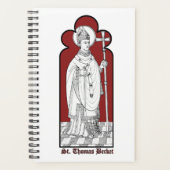 St. Thomas Becket tenant une épée (M 033) (Devant)