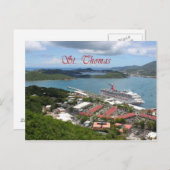 St. Thomas Briefkaart (Voorkant / Achterkant)