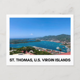 St. Thomas, carte postale USVI