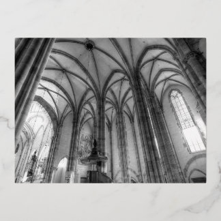 St Thomas Church Strasbourg Folie Feestdagen Briefkaart