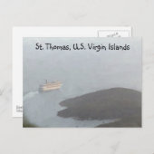 St. Thomas Cruise Briefkaart (Voorkant / Achterkant)