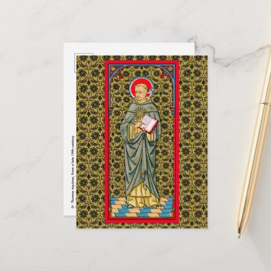 St. Thomas d'Aquin (VVP 003) Carte postale (Devant/Arrière en situation)