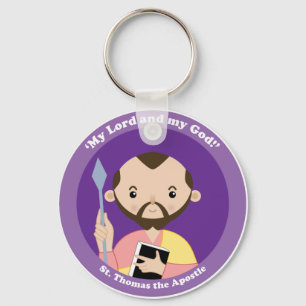 St. Thomas de Apostle Sleutelhanger