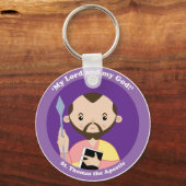 St. Thomas de Apostle Sleutelhanger (Voorkant)