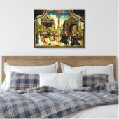 St. Thomas en St. Matthew Altarpart Canvas Afdruk (Insitu (Slaapkamer))