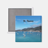 St. Thomas Magnet Magneet (Voorkant / Achterkant)