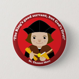 St. Thomas More Ronde Button 5,7 Cm