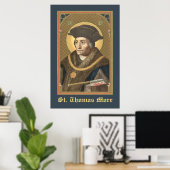 St. Thomas More (SAU 026) 24"x36" Poster 1 (Bureau à domicile)