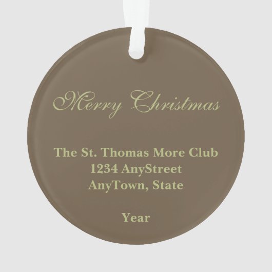 St. Thomas More (SAU 026) Acrylique circulaire (dos)
