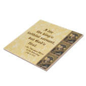 St. Thomas More (SAU 026) beroemd citaat Tegeltje (Zijkant)