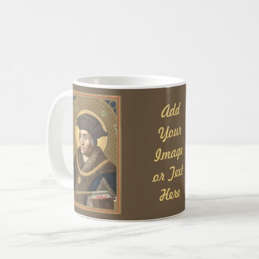 St. Thomas More (SAU 026) Café Mug 2b (Devant gauche)