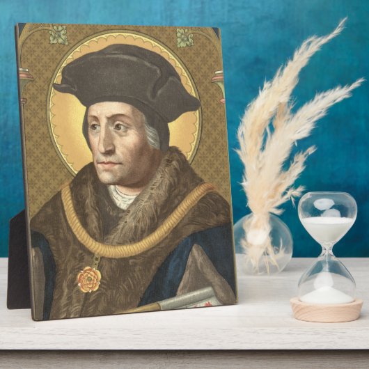 St. Thomas More (SAU 026) Plaque 2 8 x 10" Fotoplaat (Zijkant)