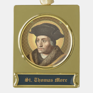 St. Thomas More (SAU 026) Verguld Banner Ornament