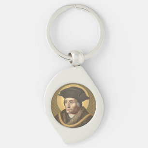 St. Thomas More (SAU 026) Wervelmetaal Sleutelhanger