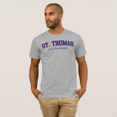 St. Thomas - Niet het eiland T-shirt (Voorkant volledig)
