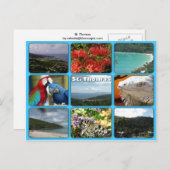 St. Thomas Photo Collage Briefkaart (Voorkant / Achterkant)
