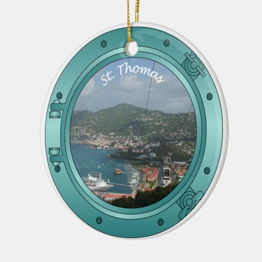 St Thomas Porthole Keramisch Ornament (Links)
