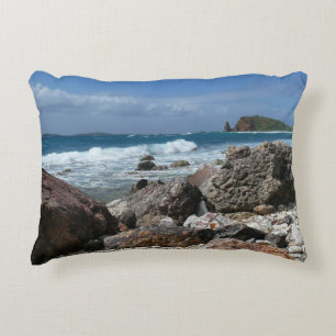 St. Thomas Rocky Beach Accent Kussen