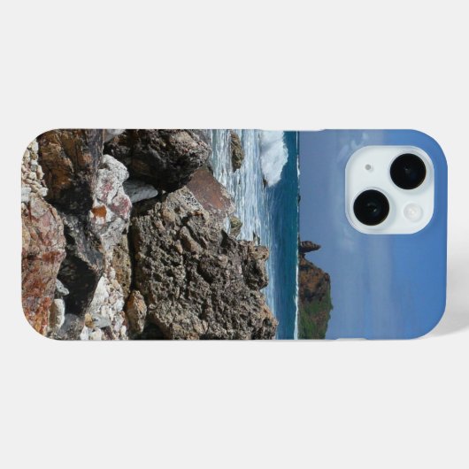 St. Thomas Rocky Beach Case-Mate iPhone Case (Achterkant (horizontaal))
