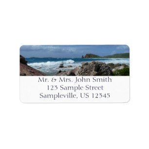 St. Thomas Rocky Beach Etiket