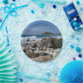 St. Thomas Rocky Beach Papieren Bordje (Feest)