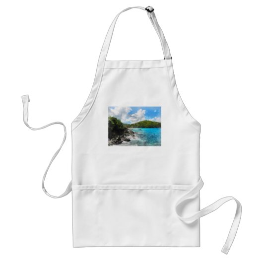St. Thomas Shoreline Standaard Schort (Voorkant)