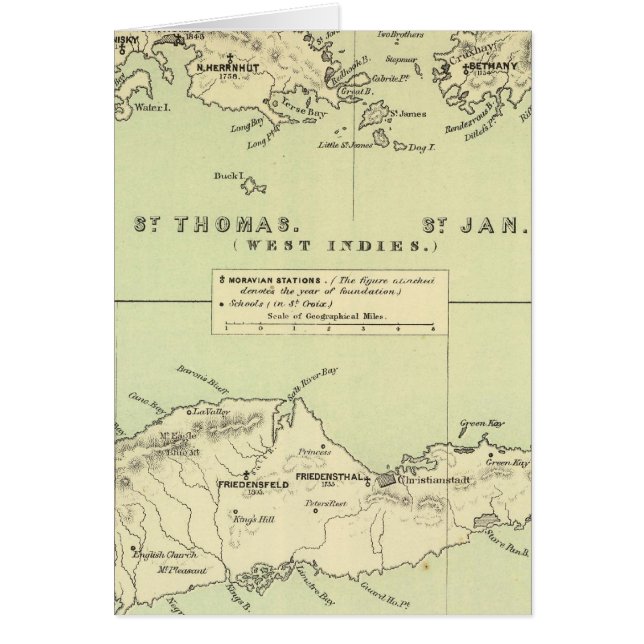 St Thomas, St Jan, St Crook (Devant)